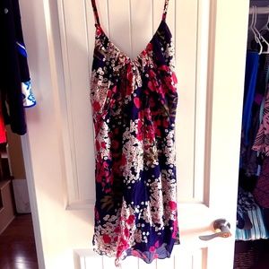 AMAZING Rebecca Taylor Classic Floral Flowy Dress